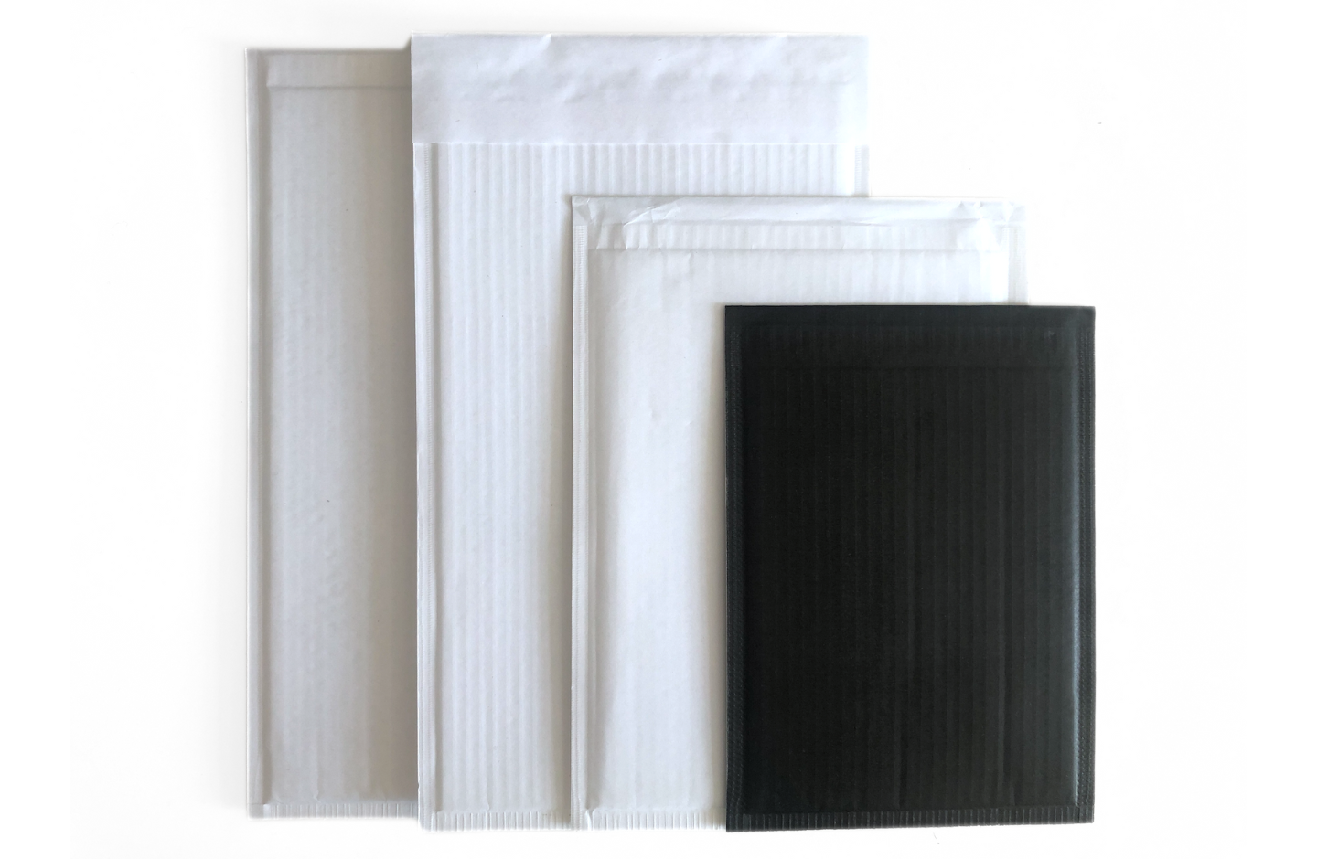 Enviroflute paper padded bag (black)