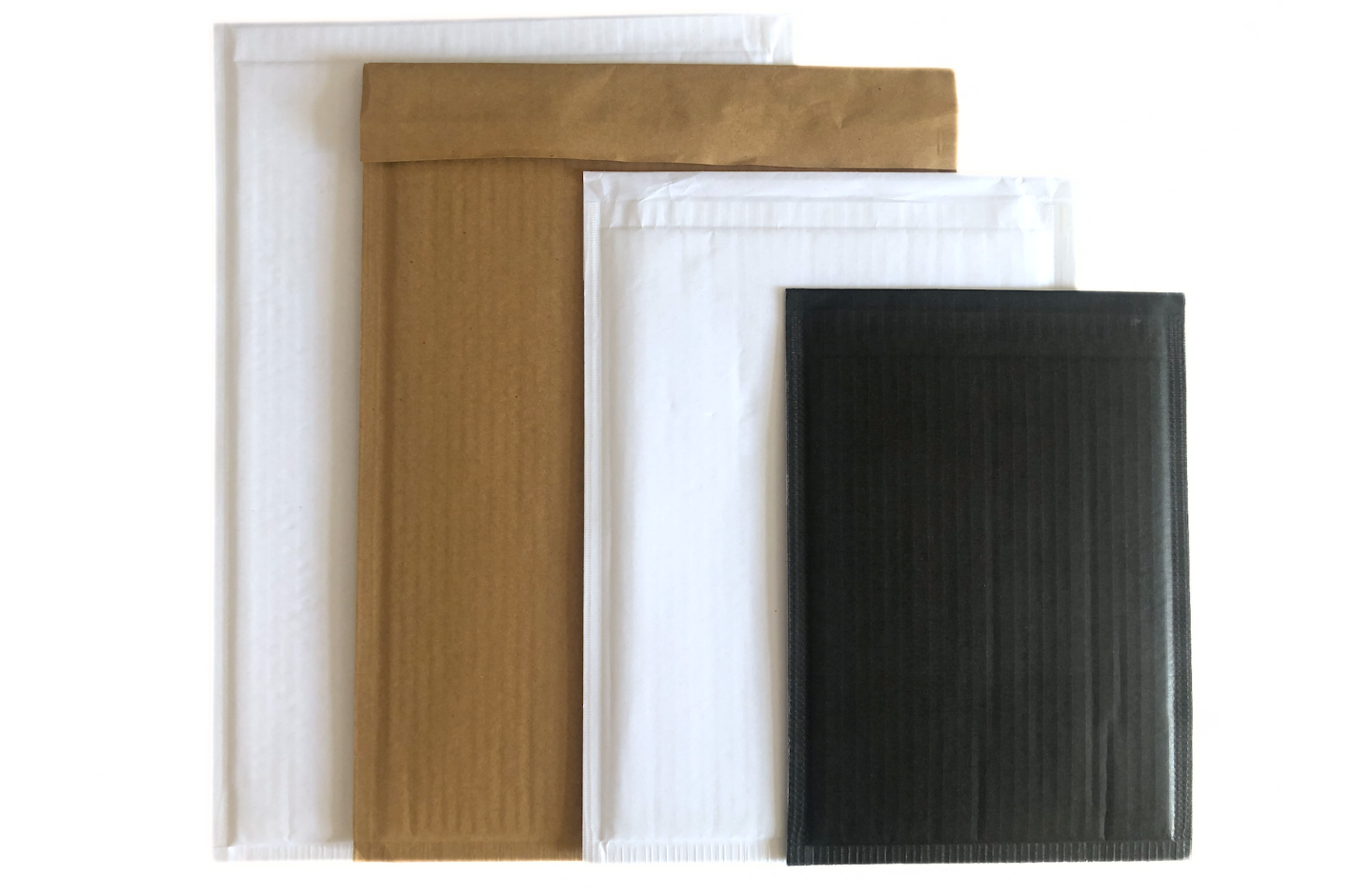 Enviroflute paper padded bag (black)