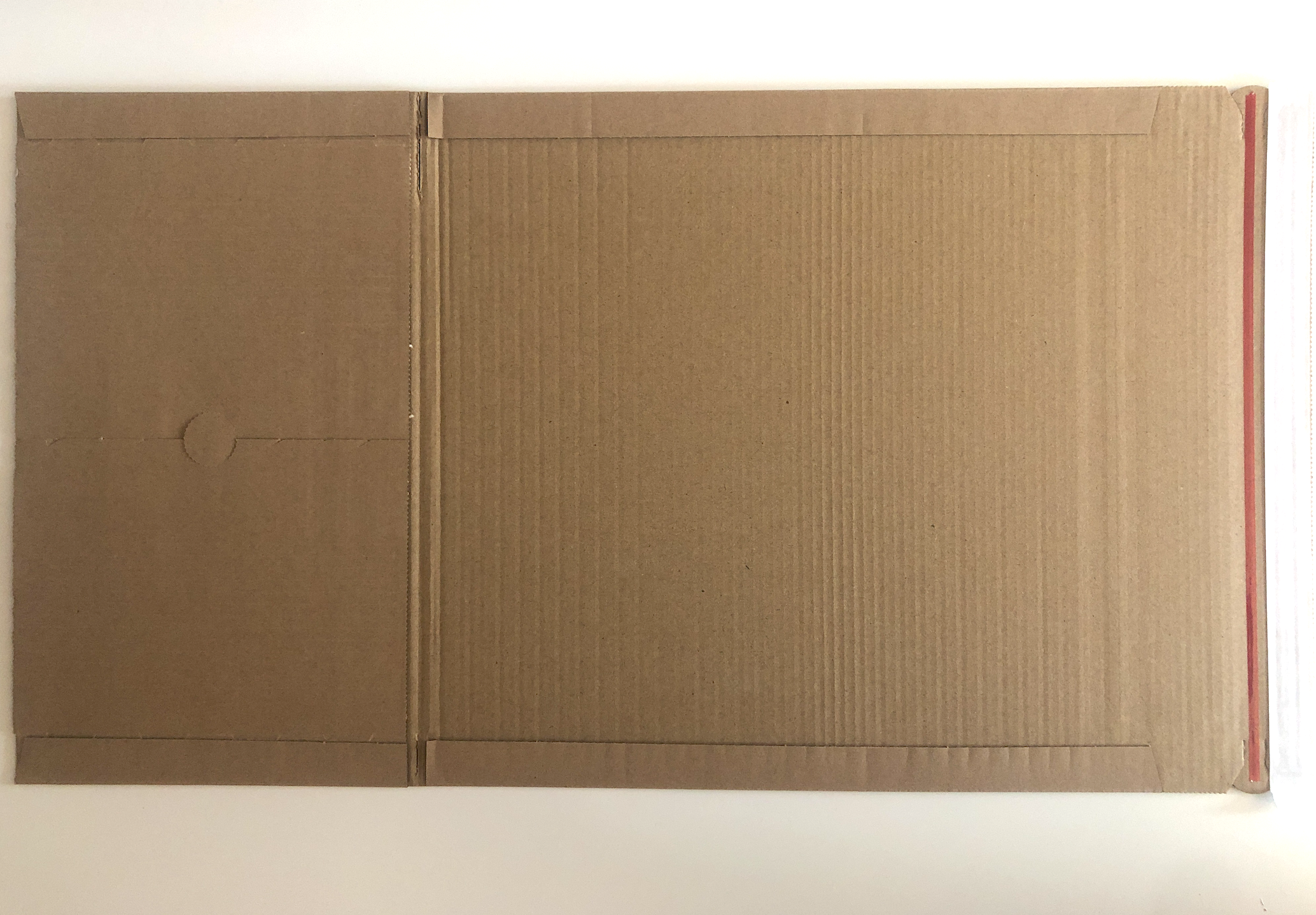 460 x 335 x (100) Book Wrap Brown Peel & Seal BWR07