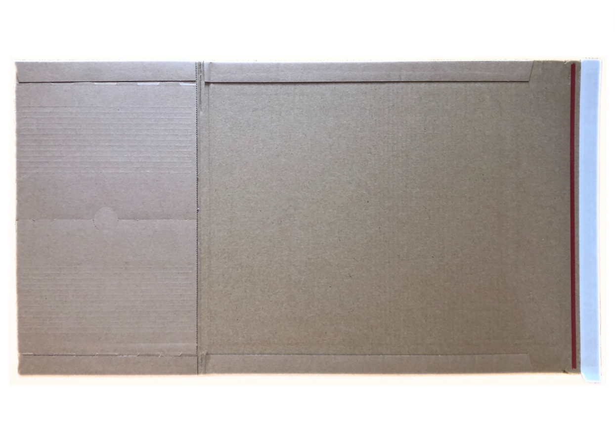 245 x 165mm x (20-70) Book Wrap Brown Peel & Seal BWR03