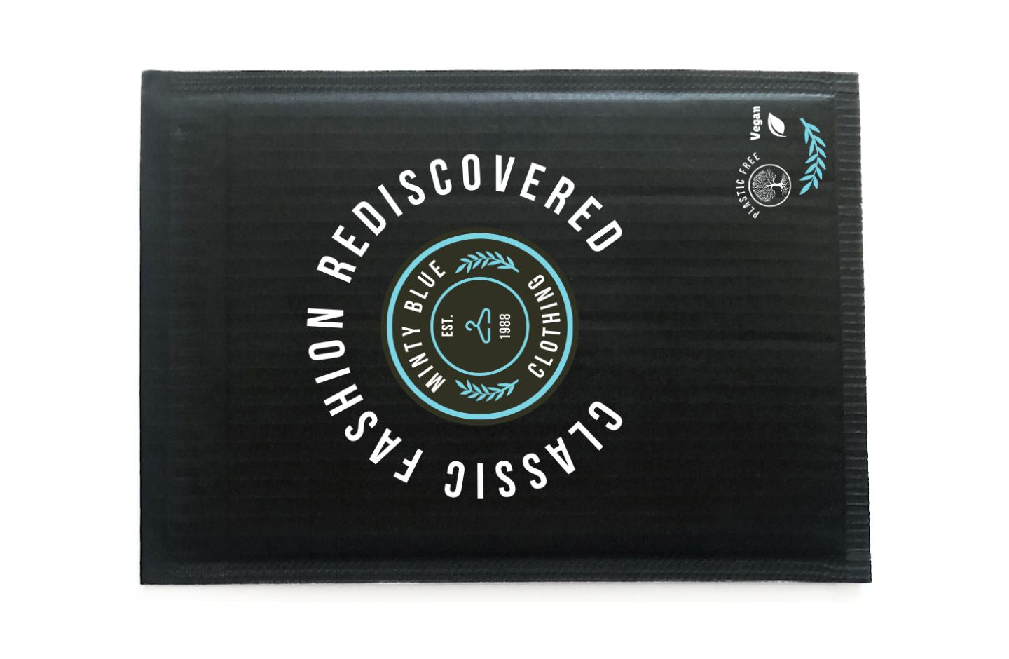 Enviroflute paper padded bag (black)