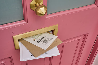 Fluted Card Mailers - Brown Fluted Cardboard Mailers w/ Peel & Seal