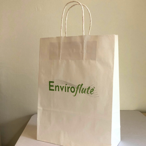 Gusset paper discount bags