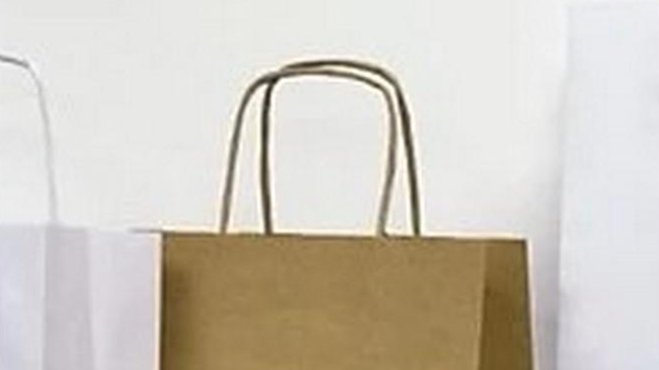 Brown 90gsm Gusset Twisted Paper Handle Retail Bag