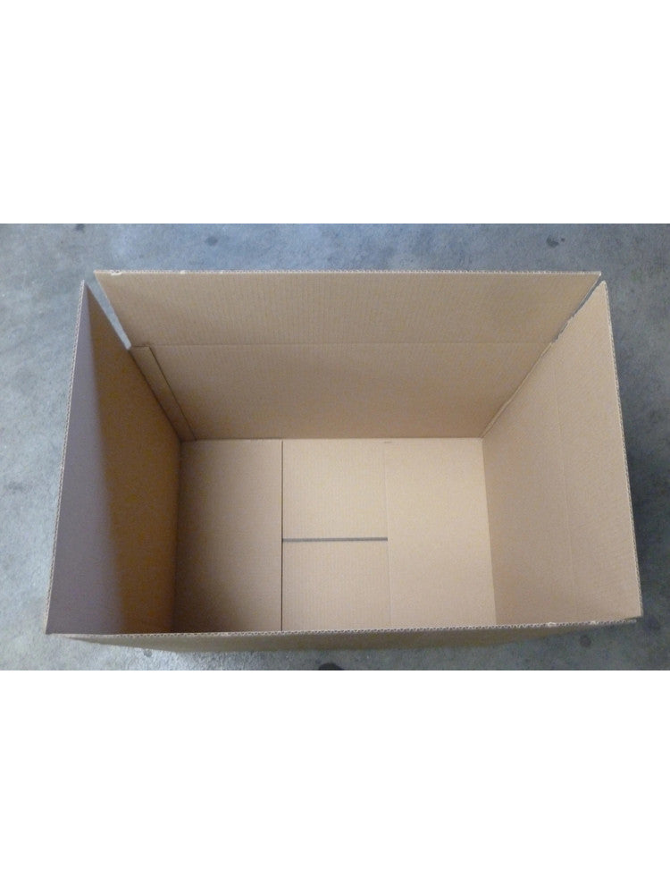 SINGLE BROWN CORRUGATED CARDBOARD BOXES 350 X 250 X 250 X 240 MM
