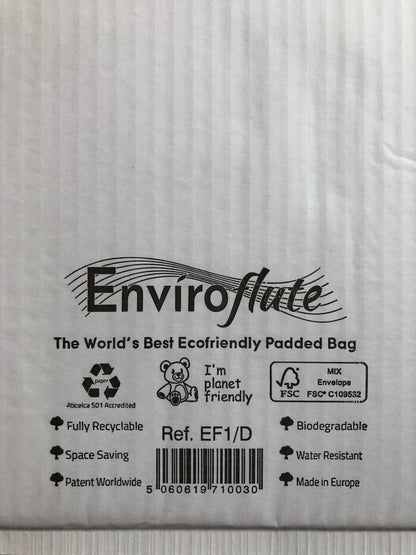 Enviroflute Eco-friendly Padded Bag (white)