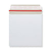 125x125 White All Board Square Peel & Seal 300gsm White With Red Rippa Strip Envelopes
